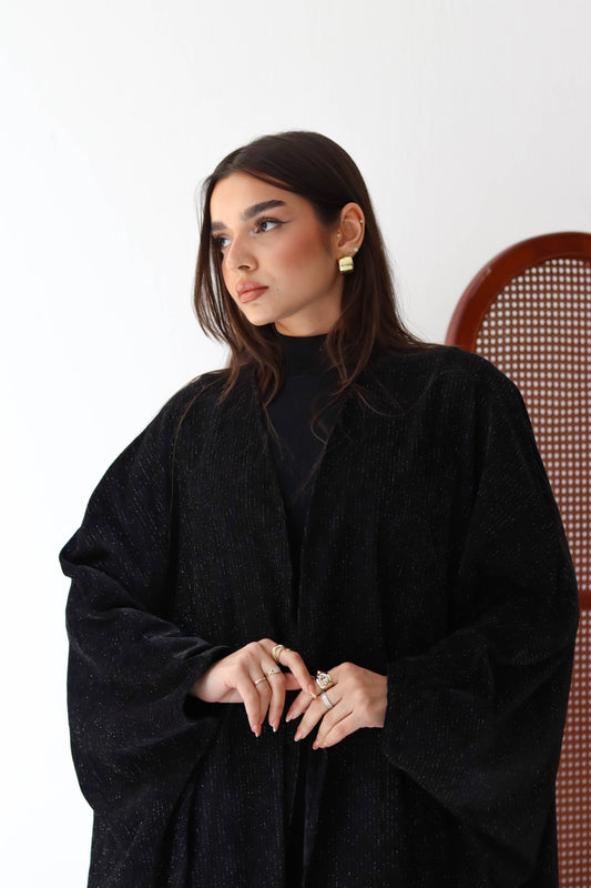 Layali Luxe Kaftan - Black