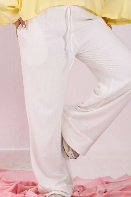 Linen Pants - Off-White