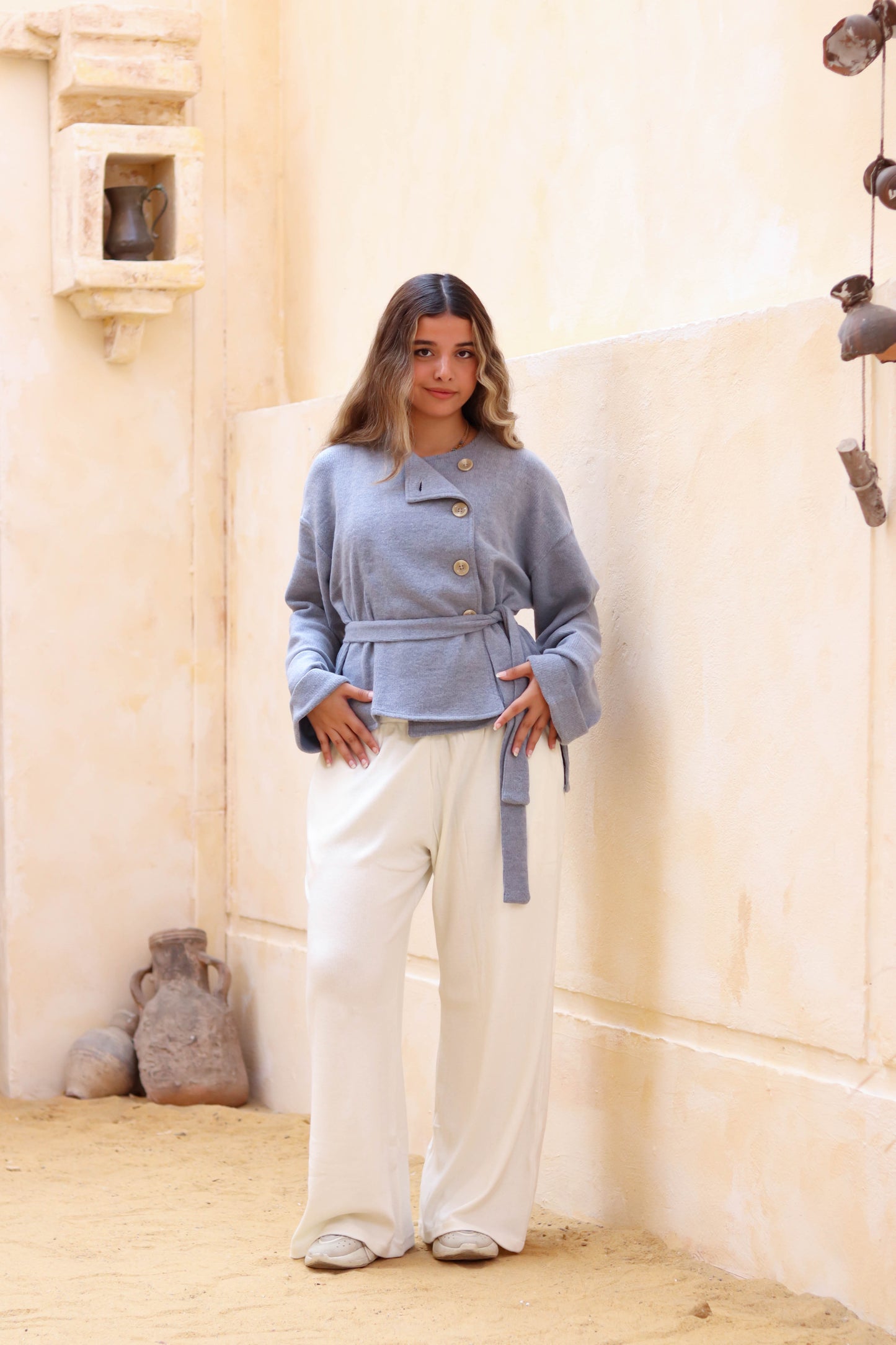 Cloud Cardigan Blue/Grey