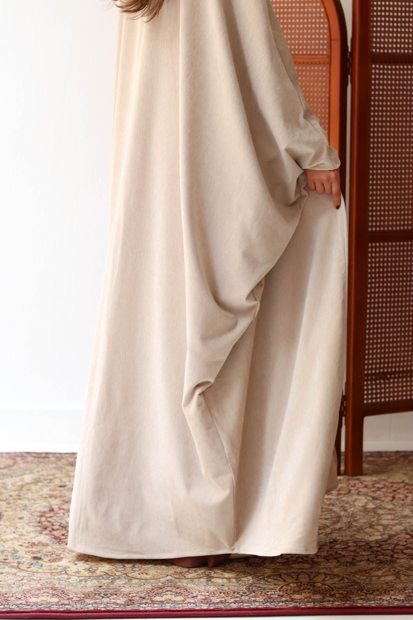 Layali Luxe Kaftan - Beige