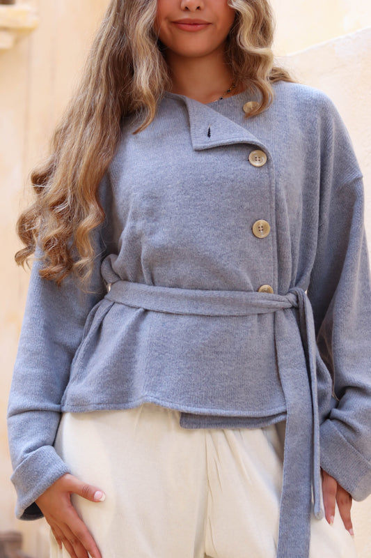 Cloud Cardigan Blue/Grey