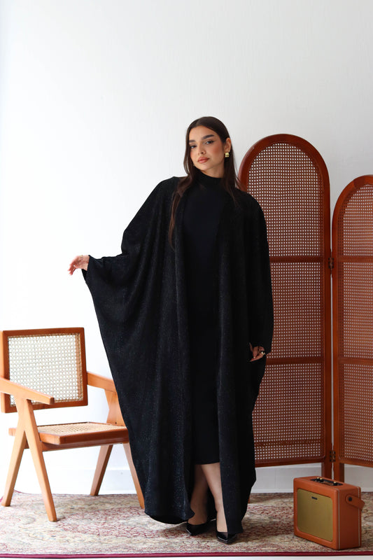 Layali Luxe Kaftan - Black