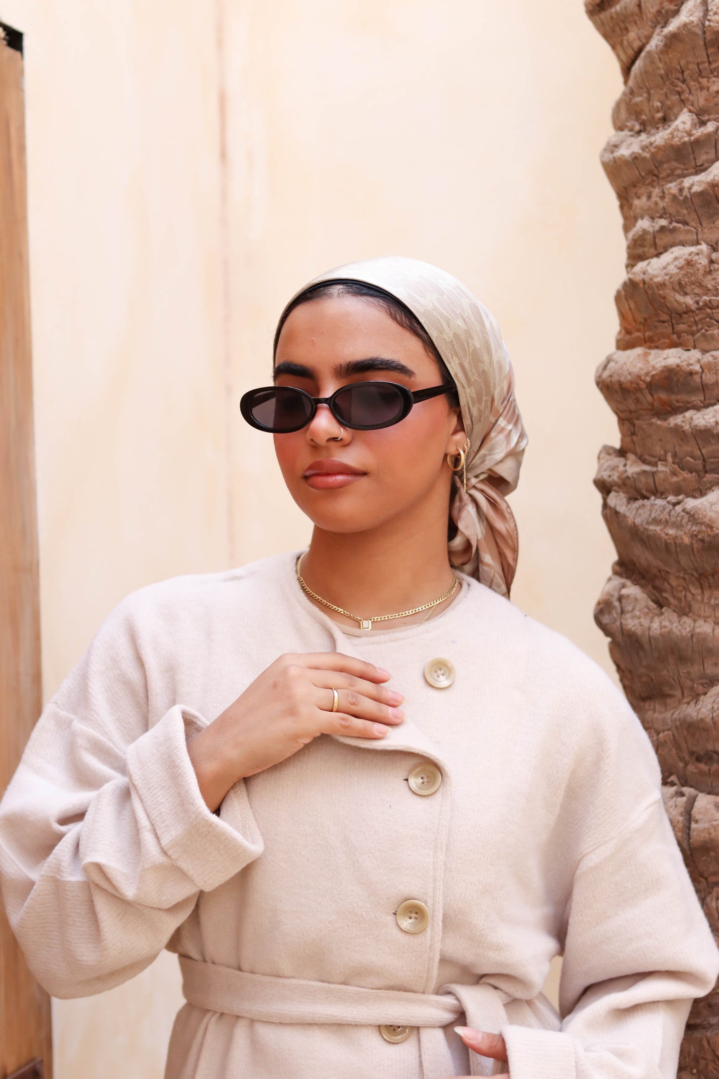 Cloud Cardigan Beige