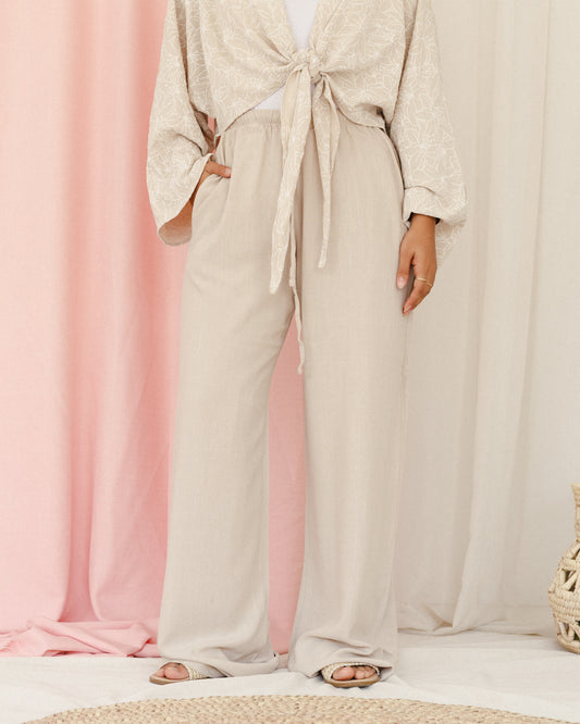 Linen Pants With Pockets