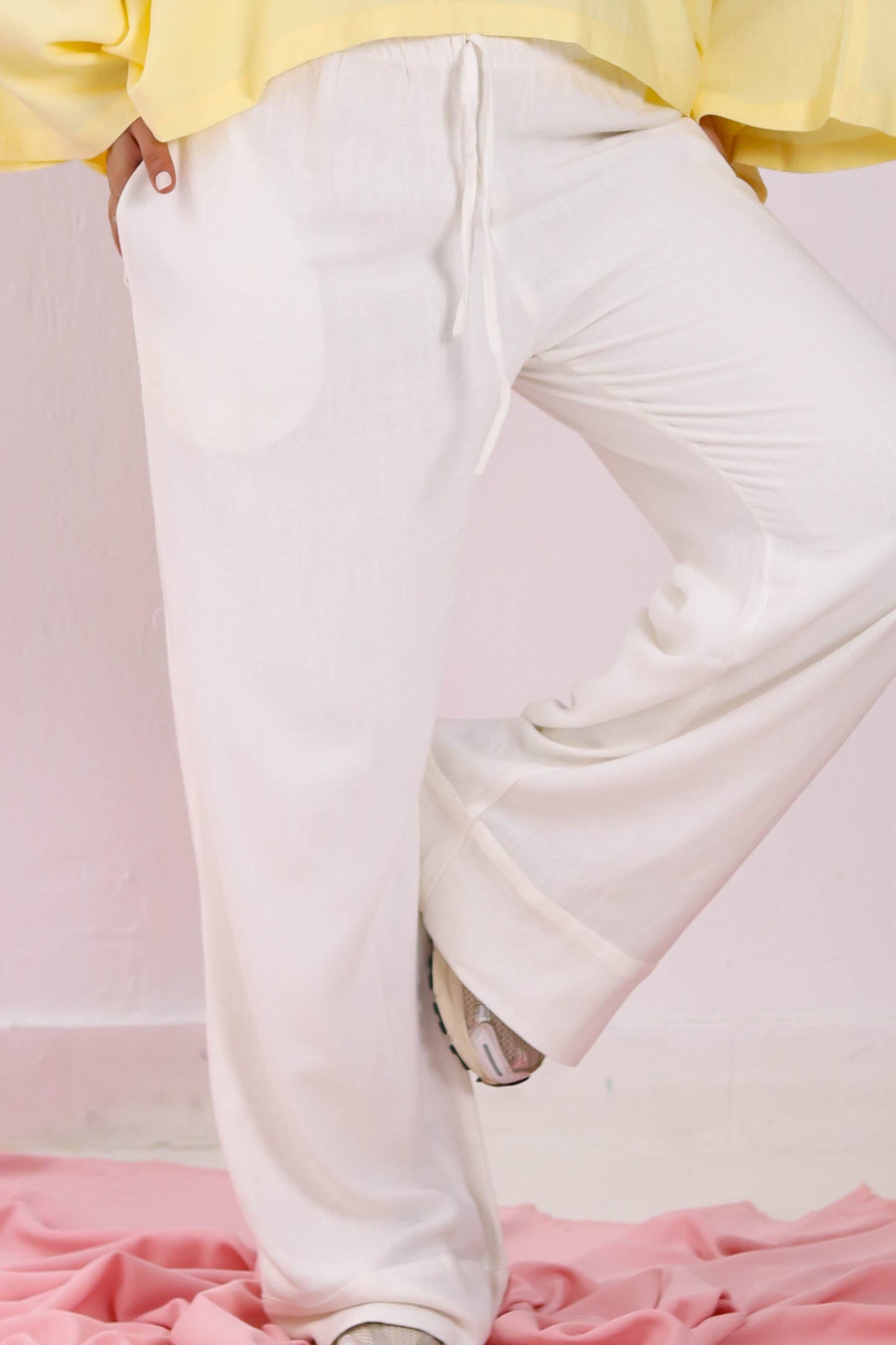 Linen Pants - Off-White