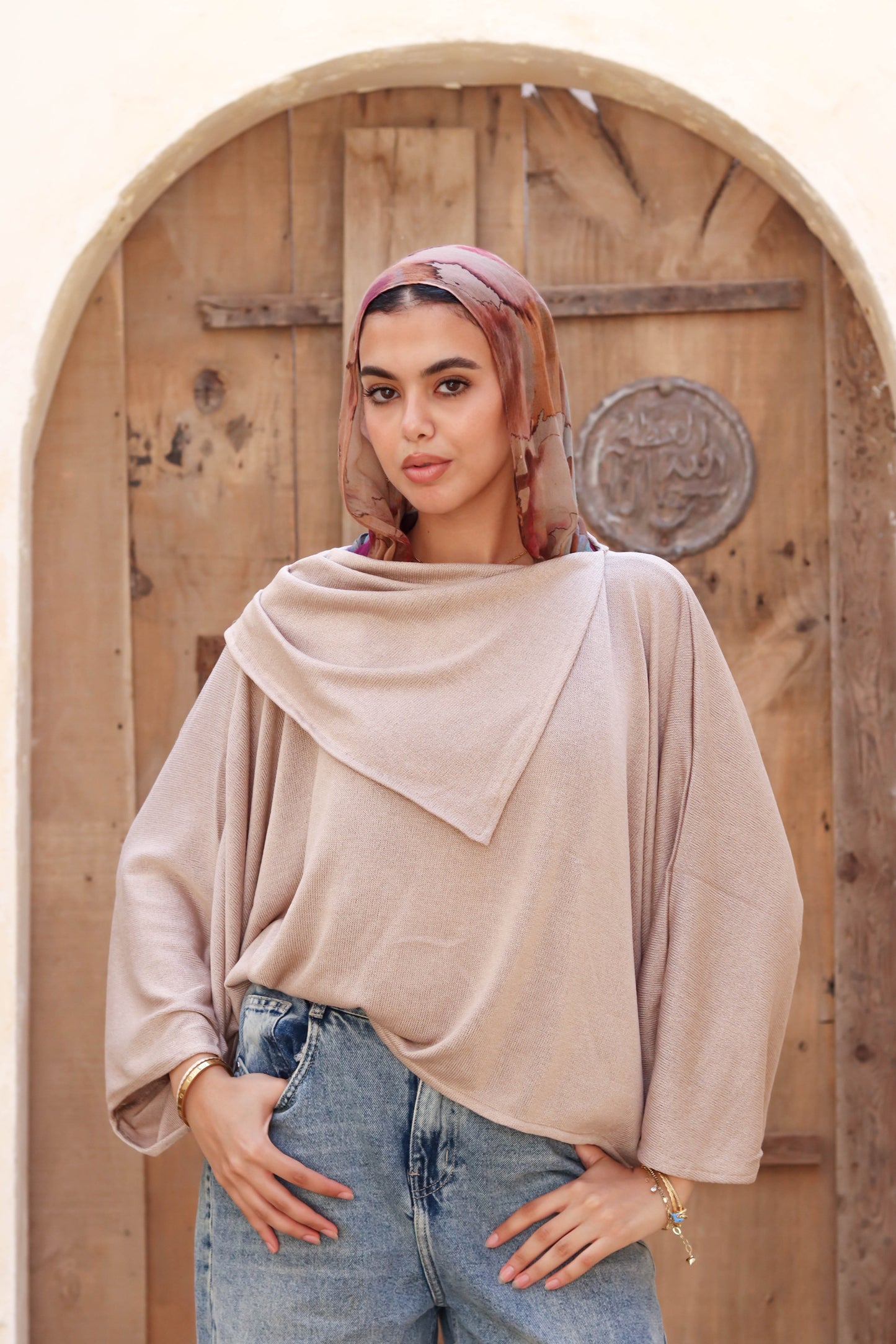 Oversized Drape Top Cafe