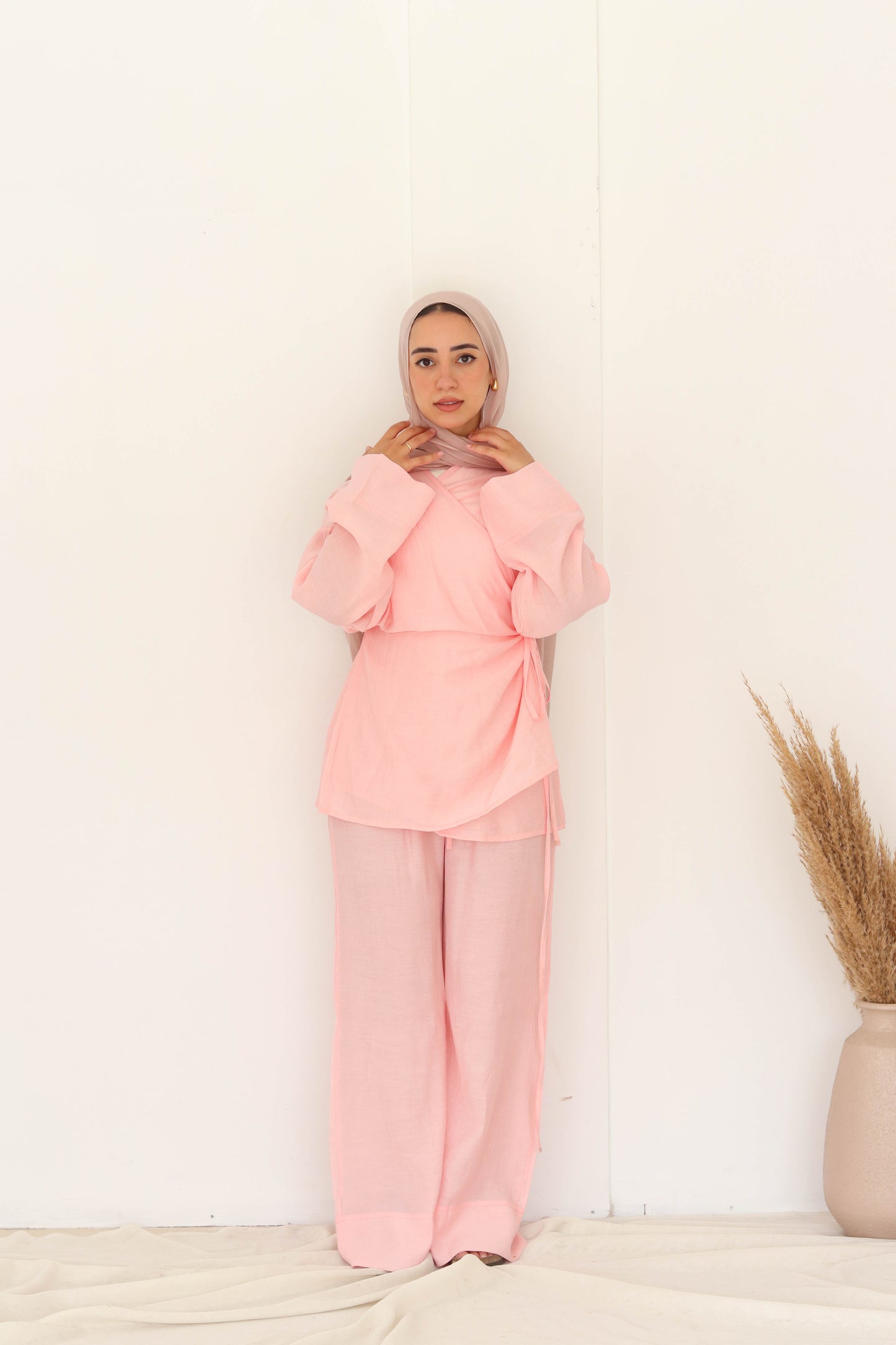 Kimono Style Set in Pink