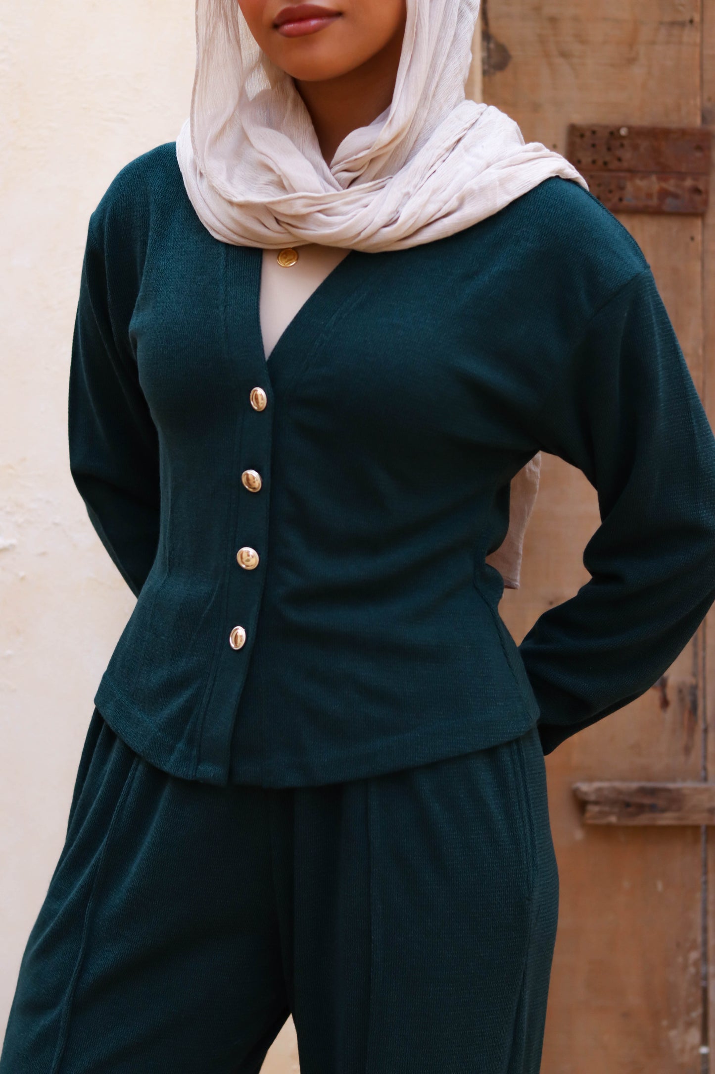 Soft Button Set Teal