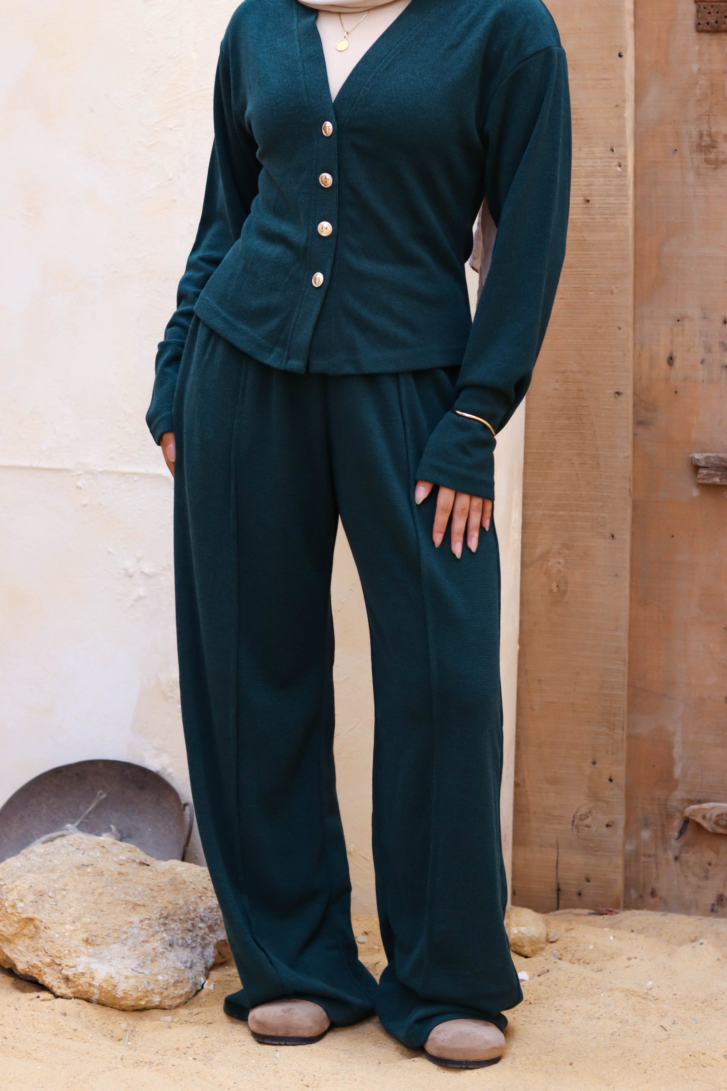 Soft Button Set Teal