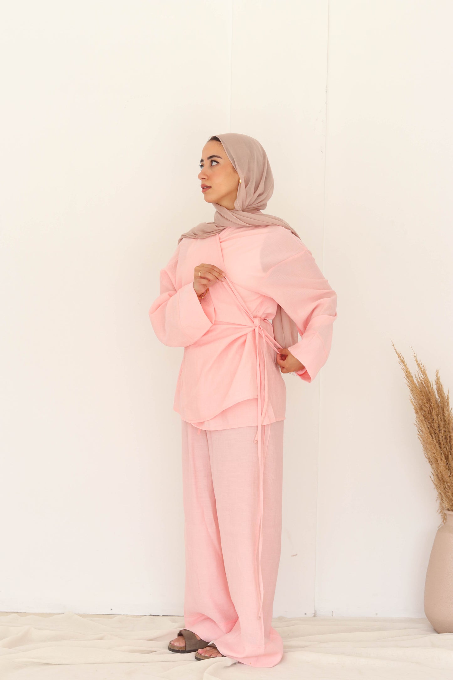 Kimono Style Set in Pink