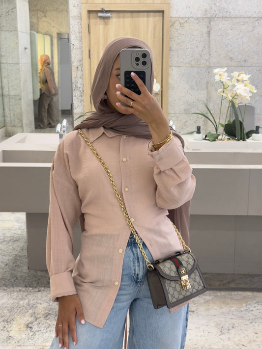 Snatched in Linen Pink