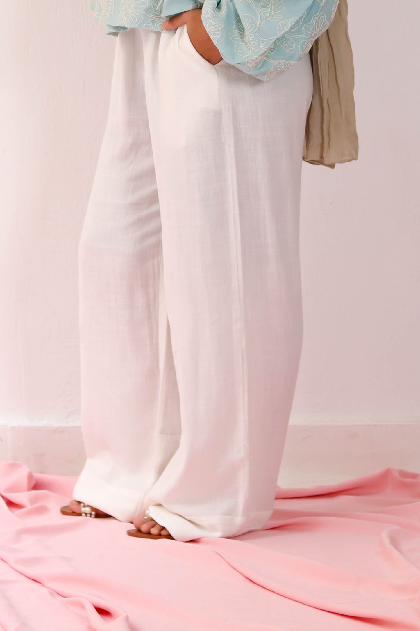 Linen Pants - Off-White