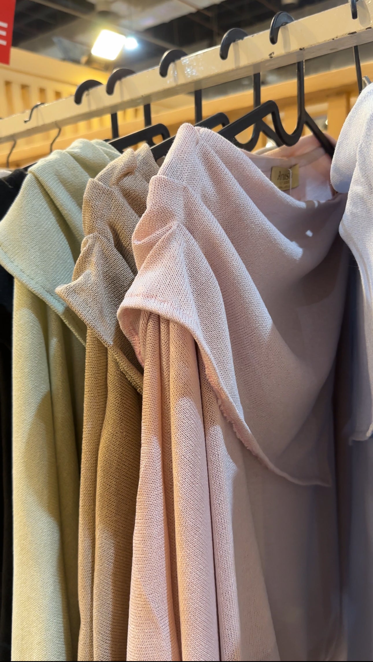 Oversized Drape Top Pink