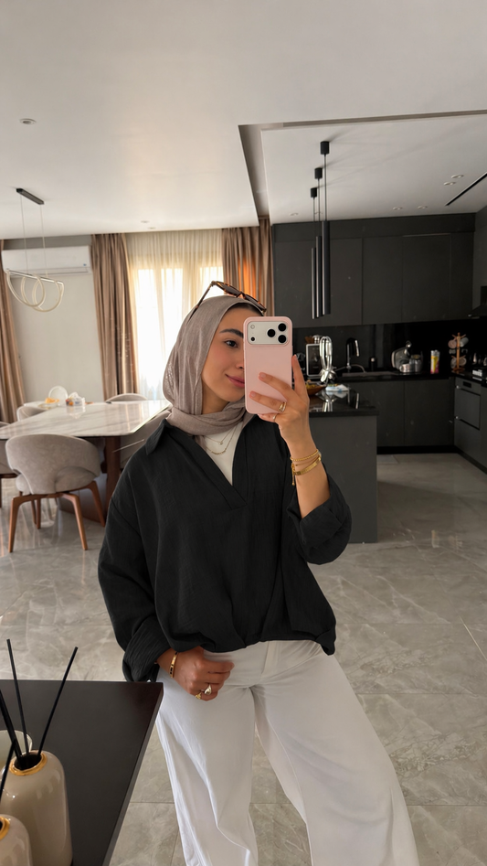 The Breeze Shirt - Black